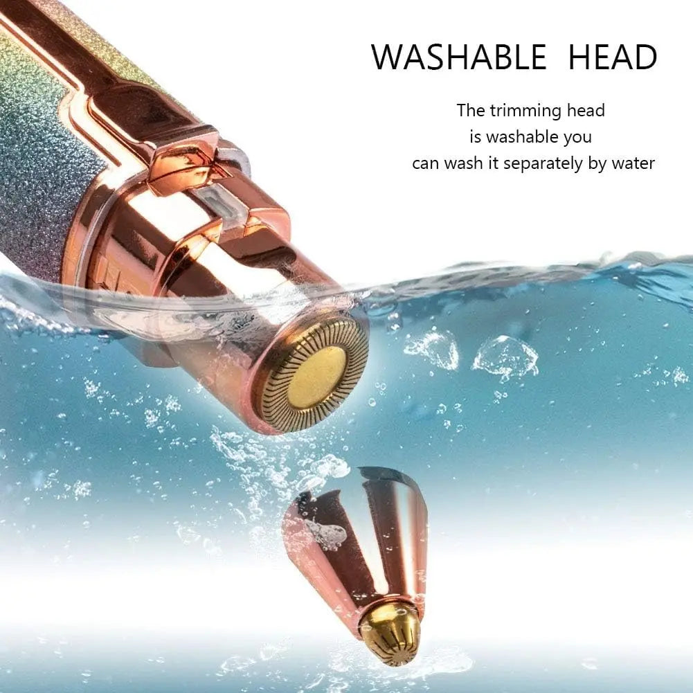 2 in 1 Rechargeable Eyebrow Trimmer
