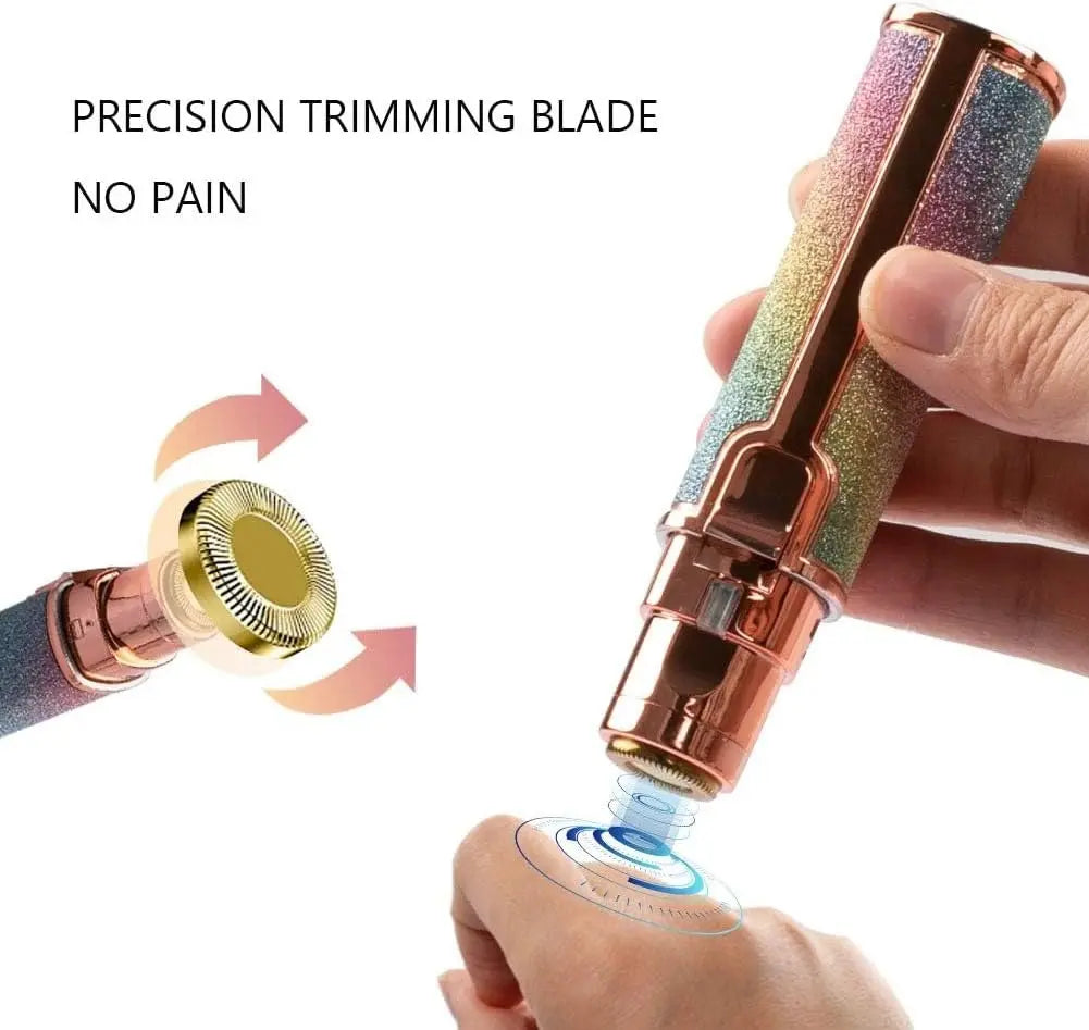 2 in 1 Rechargeable Eyebrow Trimmer